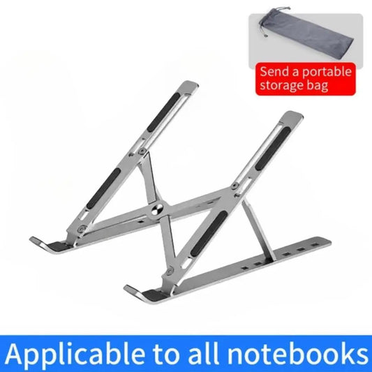 Portable Laptop Stand Aluminum Notebook Support Computer Bracket Macbook Air Pro Holder Accessories Foldable Lap Top Base For Pc